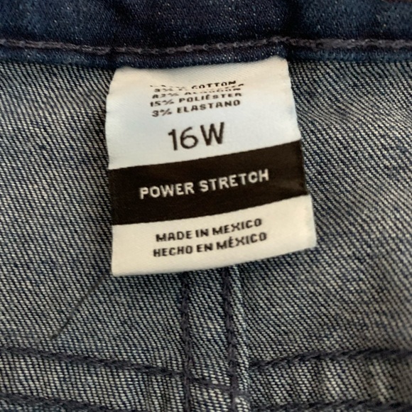 NWT Ava and Viv Skinny Power Stretch Jeans size 16 - Picture 6 of 6